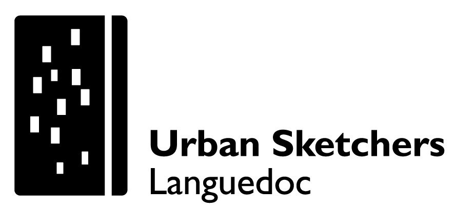 Urban Sketchers Languedoc | Annette Morris Art |